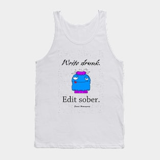 Write Drunk Tank Top